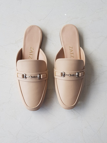 Sapatilha Mule Feminina Cor Nude Super Confortável E Linda