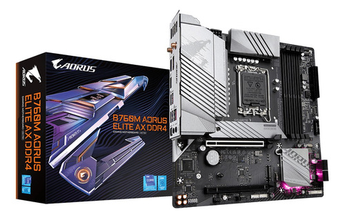 Motherboard Gigabyte B760m A Elite Ax Ddr4 Lga1700 Micro Atx