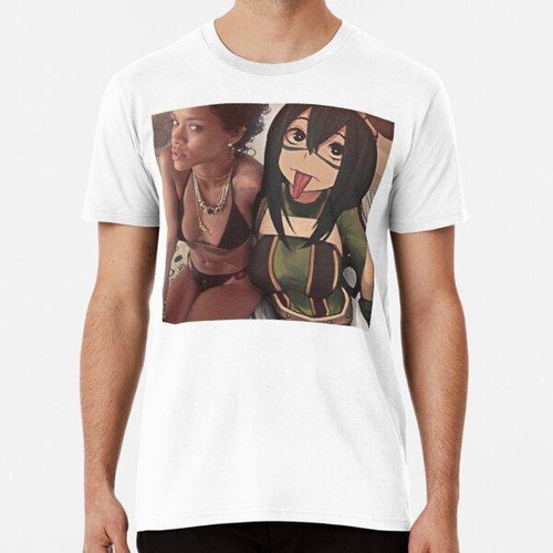 Remera Tsuyu Asui Y Su Nuevo Amigo Algodon Premium