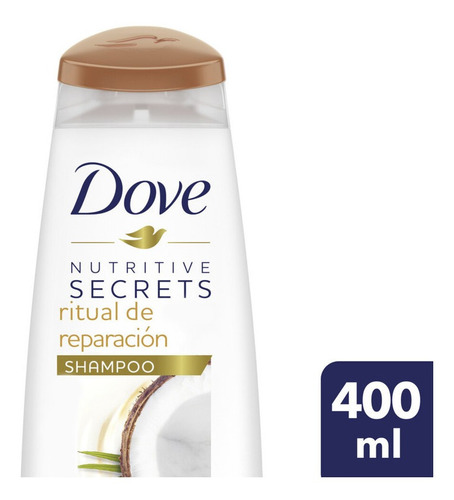 Shampoo Dove Ritual De Reparacion Coco X 400 Ml