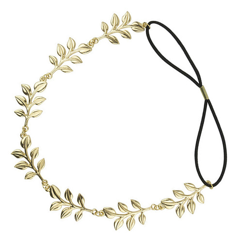 Diadema Elástica Con Hojas De Aleación Retro De 2 Piezas Par