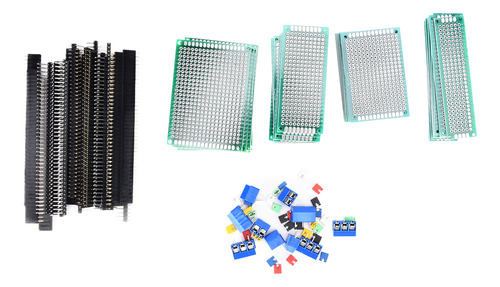 Kit De Electrónica, 100 Piezas, Placas De Doble Cara, Pcb, U