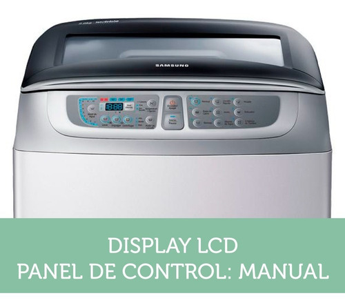 Lavarropas Samsung Wa80f5s4uda Wa80 Silver 700rpm 8kg Pc