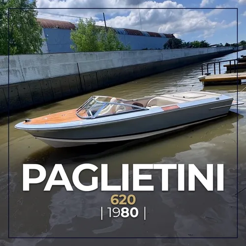Lancha Colección Paglietini 620 (1980) Restaurada A Nueva
