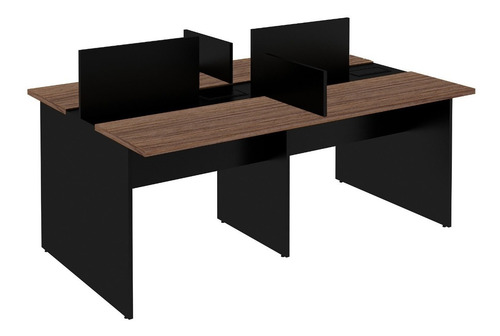 Imagem 3 de 7 de Mesa Escritório Plataforma 12 Lugares 5,40x1,20 Pronta Entre