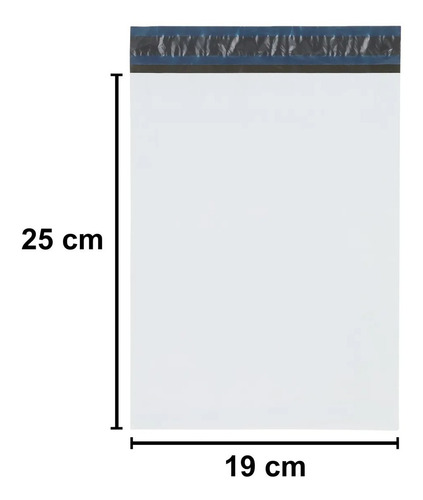 Imagem 2 de 7 de Envelope Segurança Branco Bolha 19x25 50uni Pacote Correios