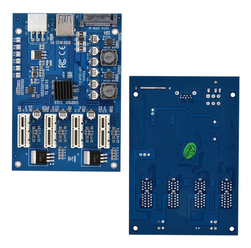 Placa Adaptadora Pci-e 1x Para 4x Extensor De Conversor Pcie