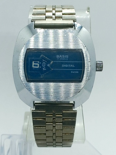 Reloj Basis Años 70's Cuerda Horas Saltantes Casio Fossil (Usado)