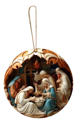 2 Adorno Colgante De Navidad, Colgante Para Árbol De Estilo