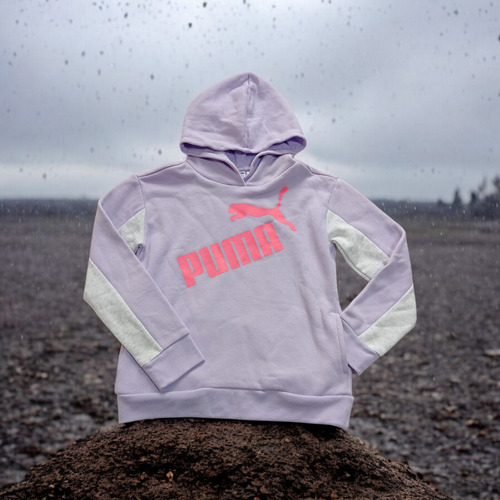 Sudadera Puma Bicolor Para Niñas Talla 8-10 Años Con Capucha (Usado)
