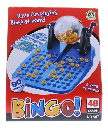 Juego De Mesa  Bingo C/bolillero Sebigus 51106