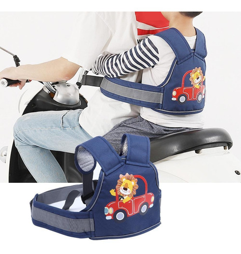 Arnés De Seguridad Para Niños, Para Asiento Trasero De Moto