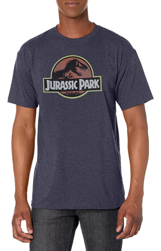 Jurassic Park Camiseta Clsica Con Logotipo De Pelcula Para H