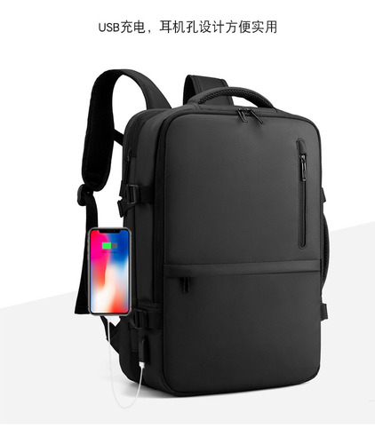 Mochila Extensible Impermeable Con Puerto Usb