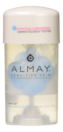 Almay Desodorante Antitranspirante En Gel Transparente Sin P