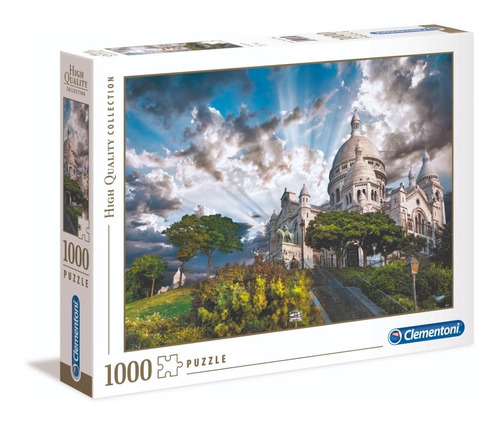 Montmartre Francia Rompecabezas 1000 Piezas Paris Clementoni