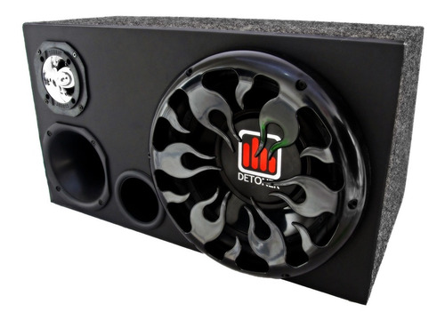 Caixa De Som Trio 1340w Sub12 Street + Taramps Tl 1500 W