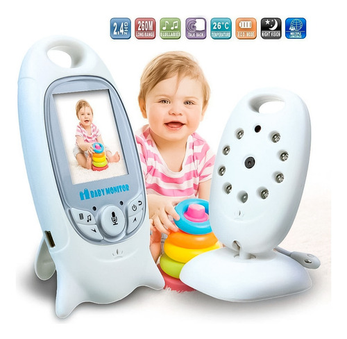 Baby Call Camara Monitor Para Bebe Audio Musica Vb601