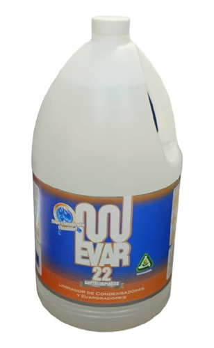 Limpiador De Condensadora Y Evaporadora Evar 22(galon 3,785)