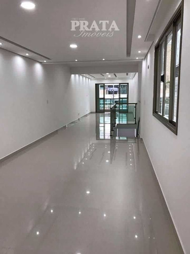 Imagem 4 de 24 de Ponta Da Praia Sobrado Duplex 3 Suítes Sala 2 Amb Sacada 2 Vgs - V400615