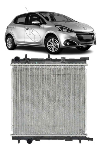 Radiador Citroen C3 Peugeot 208 Manual 2003 A 2019 Brasado