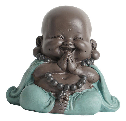 Cr Encantadora Estatua De Buda Sonriente, Adornos,