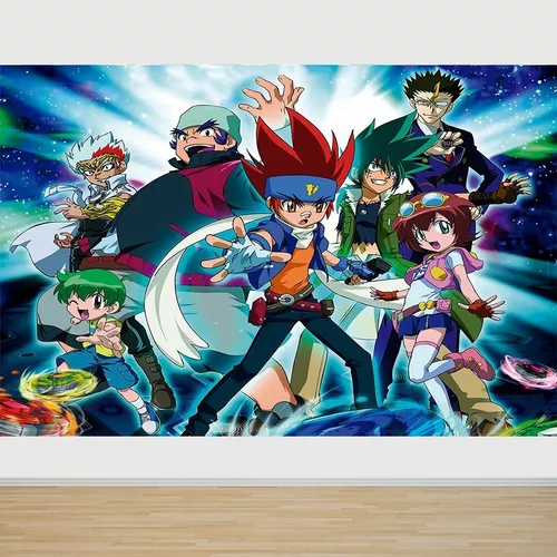 Painel Festa Tema Beyblade