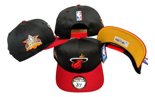 Gorra, Cachucha Plana Miami Heat Nba Snapback