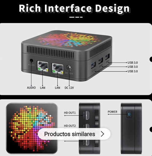 Mini Pc Intel N100 Ddr4 4 Core Smart Mini Pc 16gb 512gb
