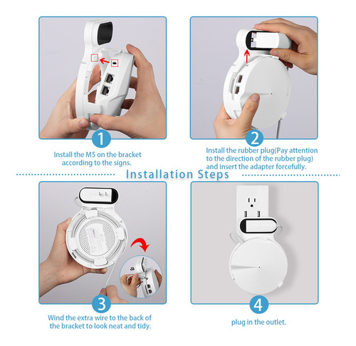 Soporte De Pared Para Tp-link Deco M5 Todo El Hogar Sistema