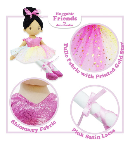 June Garden 16 Bailarina Princesa Stella Muñeco De Peluche Y