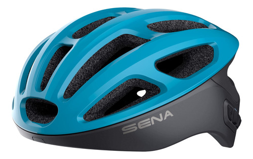 Sena R1 - Casco De Ciclismo Inteligente (azul Hielo, Talla M