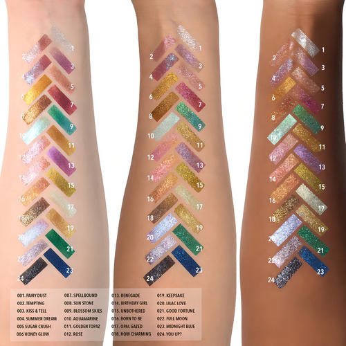 Sombra Holografica Chroma Light Shadow Moira 24 Tonos Sombra 12 Rose