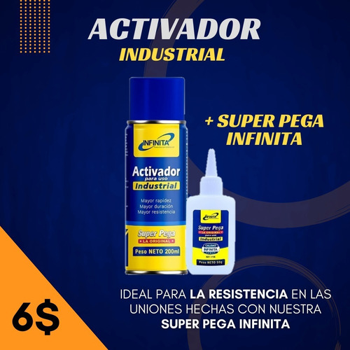 Activador Para Uso Industrial + Super Pega