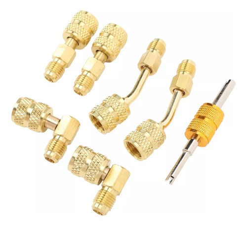 Kit Adaptador R410a, Conector E De Manguera De Refrigerante
