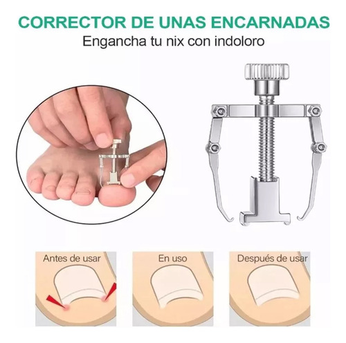 SIMUKY 13 Piezas Pedicure Set De Manicure Profesional Cortar Uñas Encarnadas