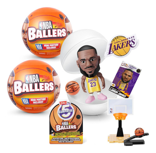 Zuru 5 Surprise Nba Figura Colección Legend Basket 2 Cápsula
