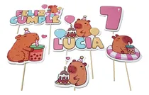Comprar Adorno Torta Deco Cumple Capibara Capy Carpinchos