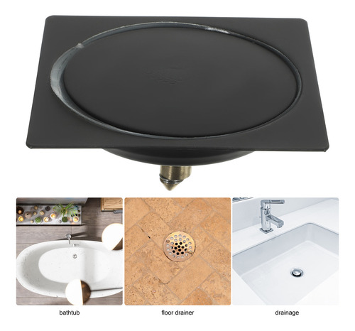 Ducha De Desagüe De Piso Con Pedal De Acero Inoxidable, Tipo