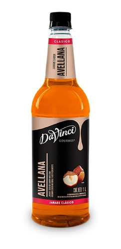 Jarabe Davinci Gourmet Para Bebidas Sabor Avellana