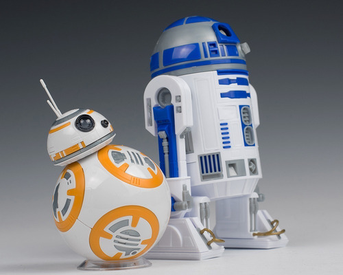 Bb-8 + R2-d2 Set Star Wars 1/12 Kit Snapfit Bandai Japon