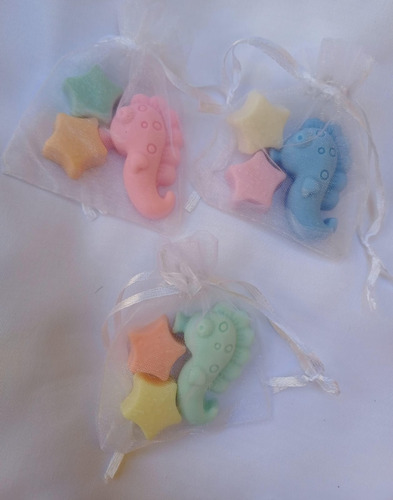 Jabones De Animales Del Mar Para Souvenirs X 10 Bolsitas