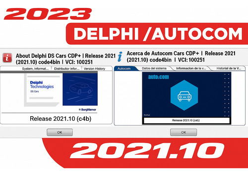 Scanner Automotivo Multimarca Delphi Cdp 2025 Com Ajuste Af