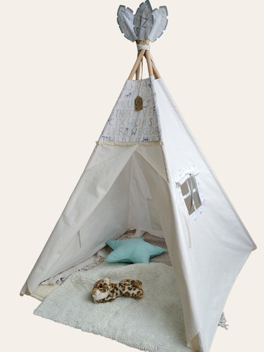 Carpa Tipi Para Niños,teepee,tienda Indio,casita Para Jugar 