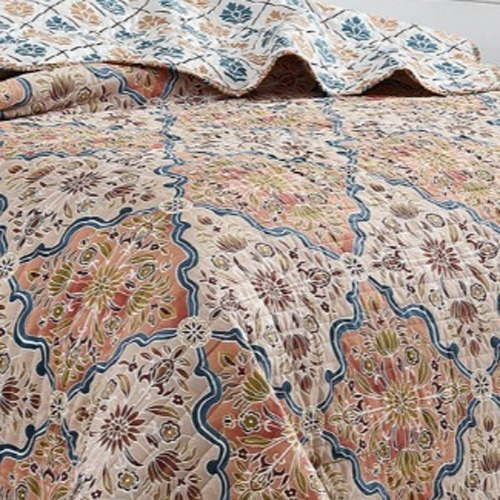 Imagen 4 de 5 de Cubrecama Quilt Cover Reversible +fundas Twin Kelowna D4