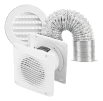 Comprar Kit Completo Exaustor Banheiro + Duto 60cm 100mm + Grade Itc