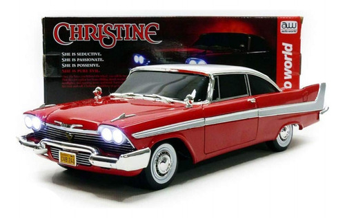 Ertl 1/18 '58 Plymouth Fury Stephen King Christine - Coche