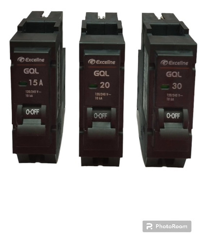 Breakers 20 / 30a - 240v - Doble