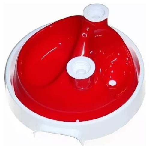 Bebedouro E Comedouro 3x1 Jetaplast System Ball - Vermelho