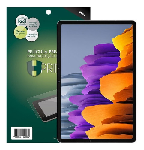 Imagem 1 de 4 de Pelicula Samsung Galaxy Tab S7 T870 T875 T876 Hprime Fosca